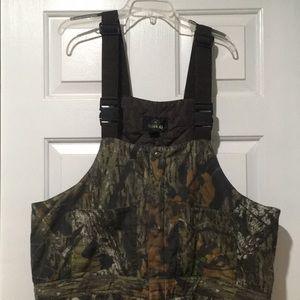 RedHead camouflage insulated bibs XLT